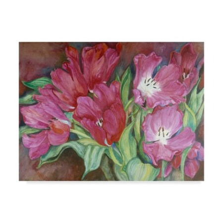 Trademark Fine Art Joanne Porter 'Ruby Reds' Canvas Art, 35x47 ALI30433-C3547GG